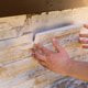 installing decorative tiles using masonry veneer mortar